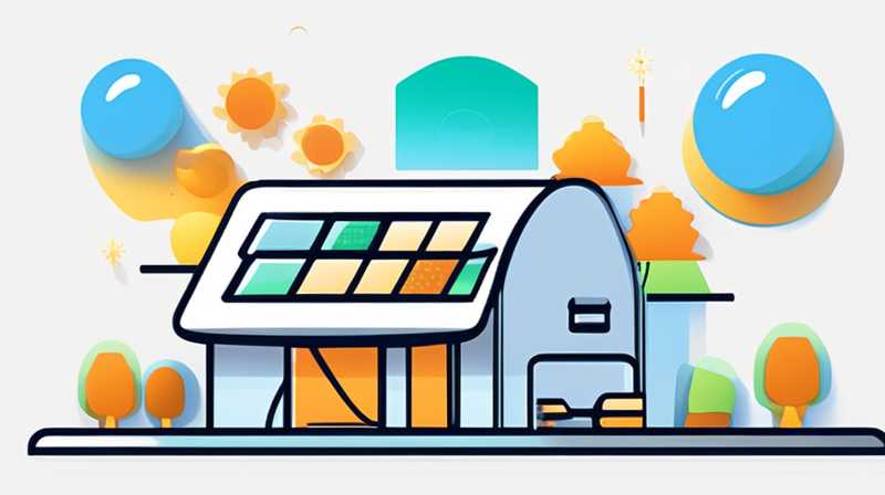 How much area does 10kw solar power generation take