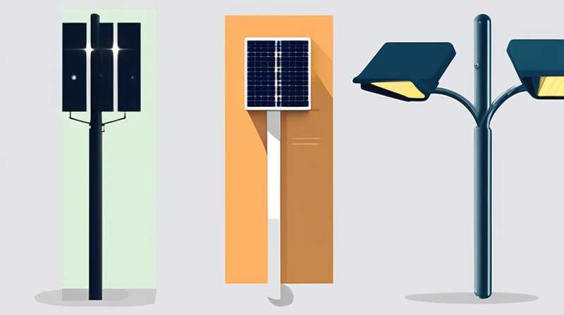 How to install solar street light housing