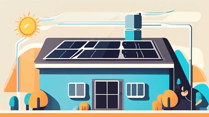 How to generate electricity with solar shed