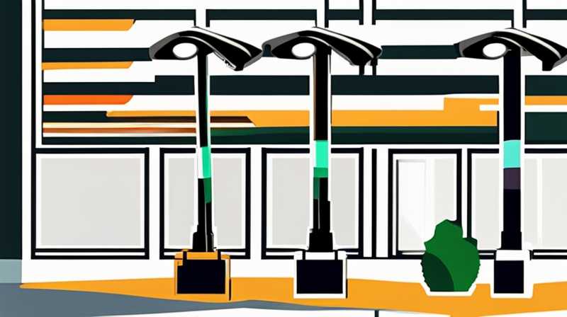 How to buy a complete set of solar street light poles