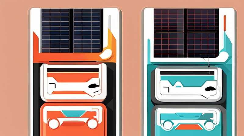 Where to put the portable solar charging panel