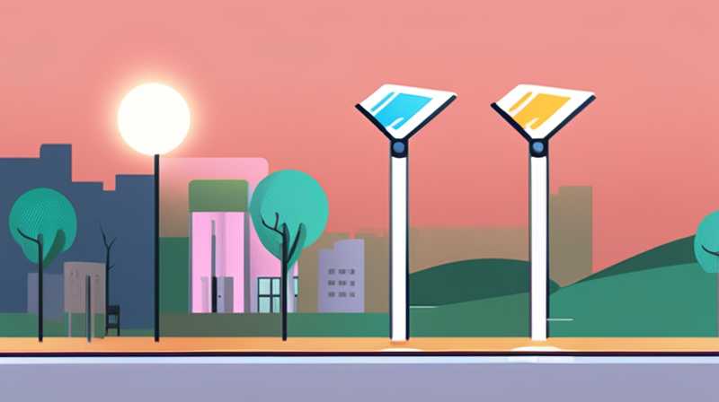 What is the irradiation radius of solar street lights?