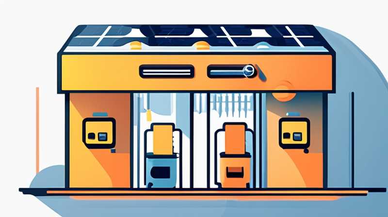 How to store electricity with solar charging