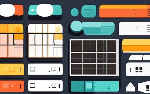How many watts is a flat panel solar device?