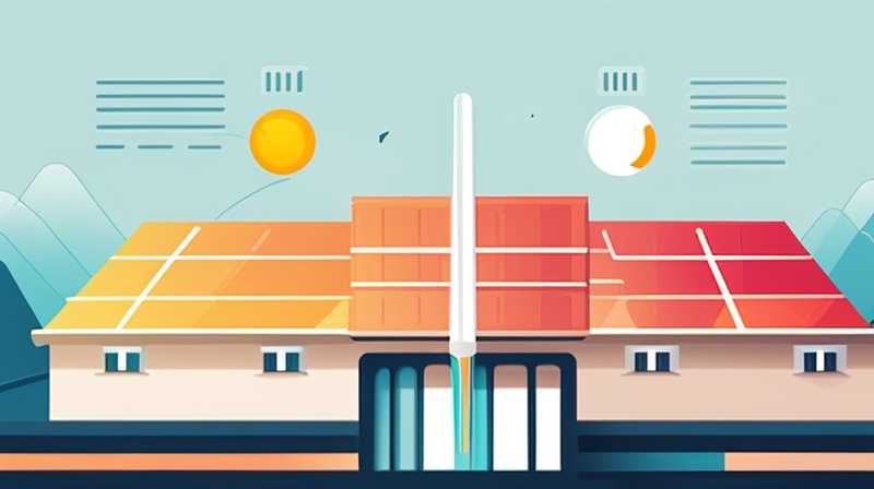 How to measure temperature of second-line solar energy