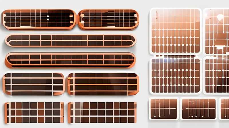 How to electrolyze copper with solar energy