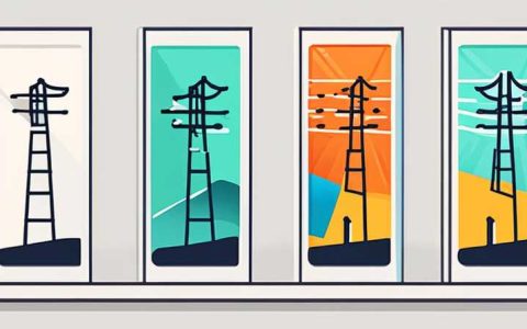 How to hang solar panels on electric towers