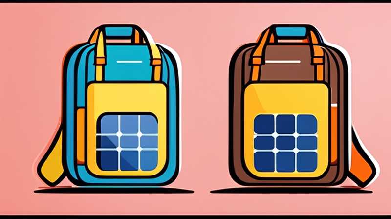 Which solar school bag is better?