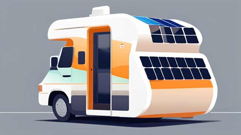 How much does a 6-meter solar panel cost for a RV?