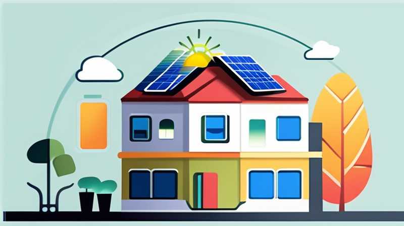 How to use solar energy to generate electricity indoors