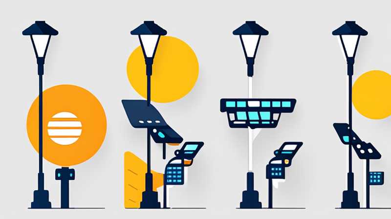 What are the models of solar street lights?