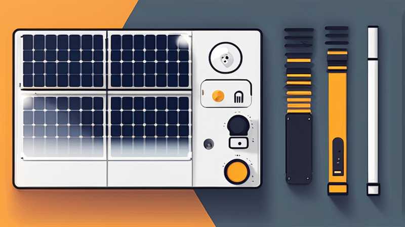 What wattage should solar panels be equipped with?