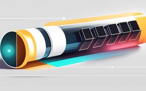 How to split the solar tube into two ends