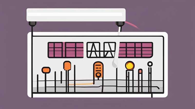 How to connect the wire ends of solar lighting