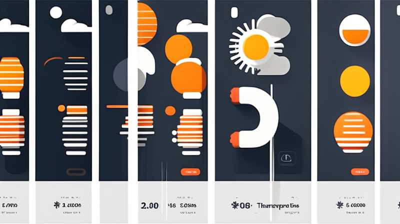 What is the low solar temperature?