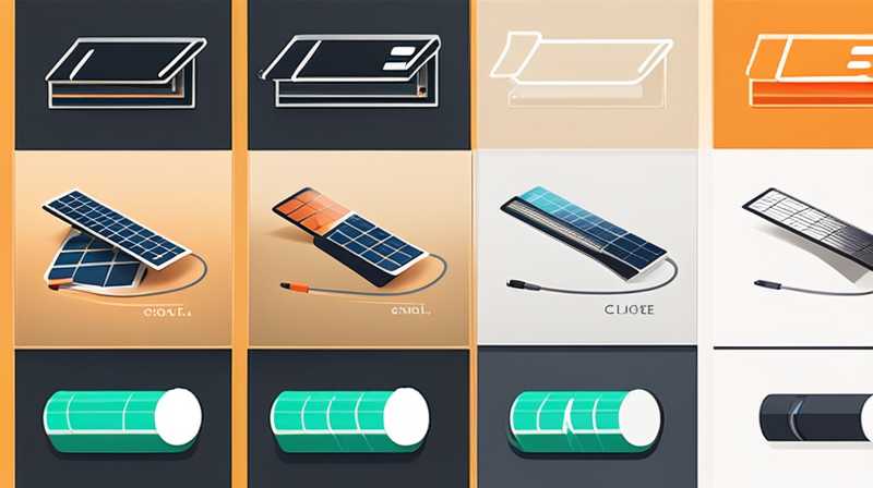 What cable is best for charging solar panels?