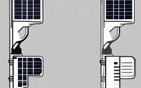 How bright is a 110w solar street light?