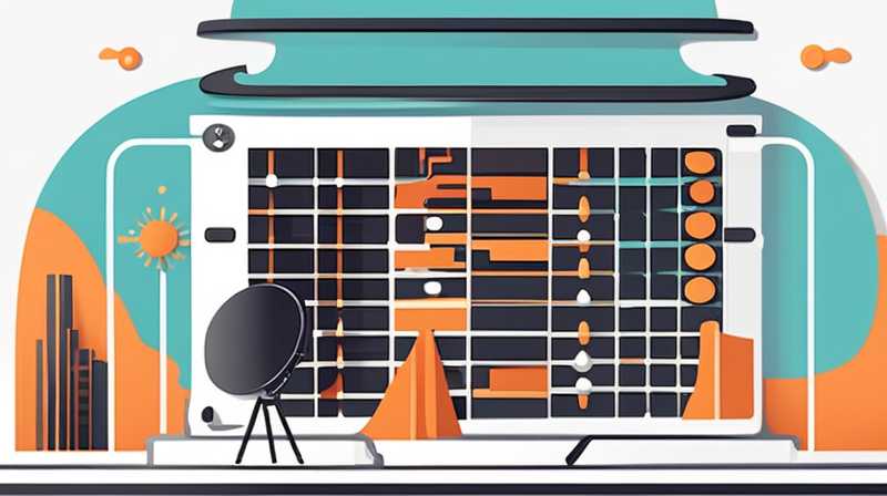 How to display solar energy