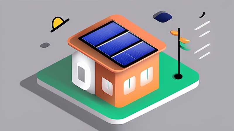 How can solar lights light up during the day?