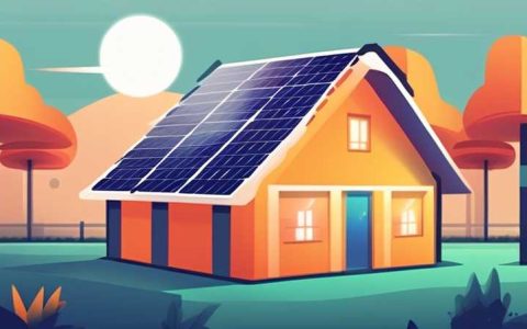 How does a solar hut generate electricity?