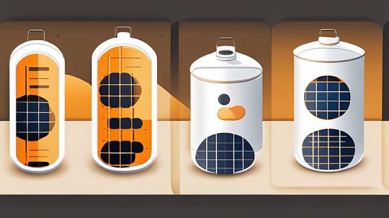 What are the general dimensions of solar barrels?