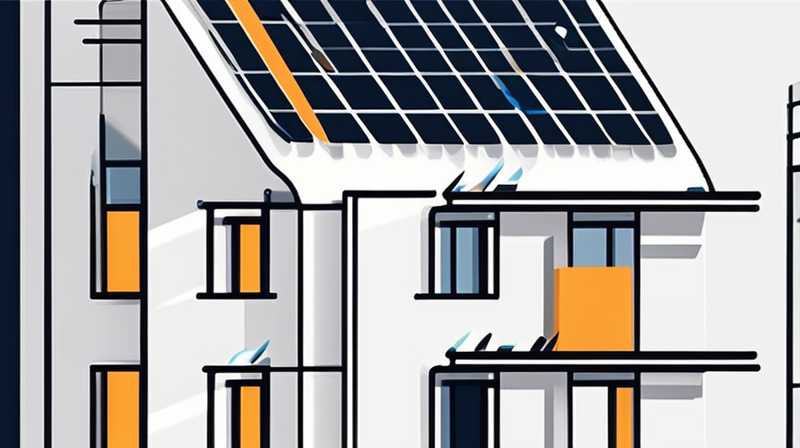 How to use the solar energy sent by high-rise buildings