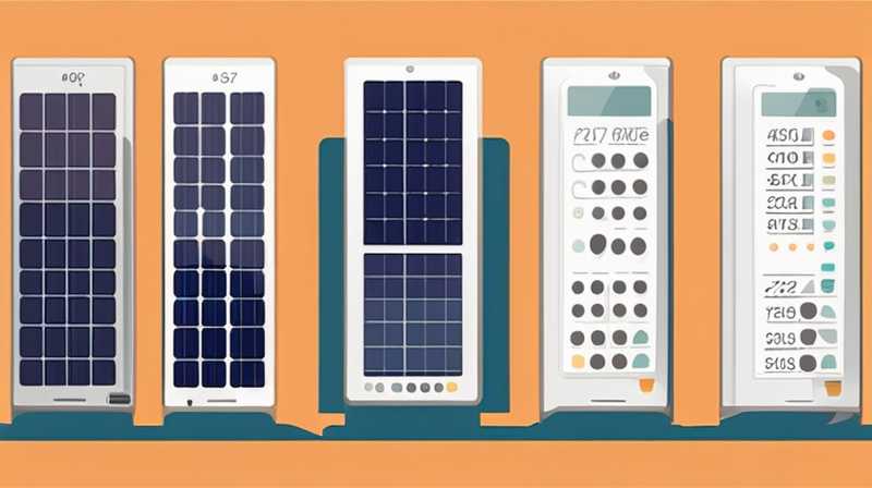 How to change solar panels to 220v