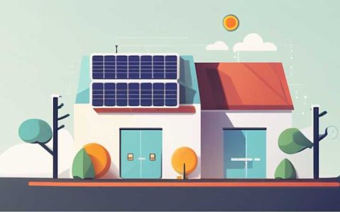 Where is the solar power generation unit?