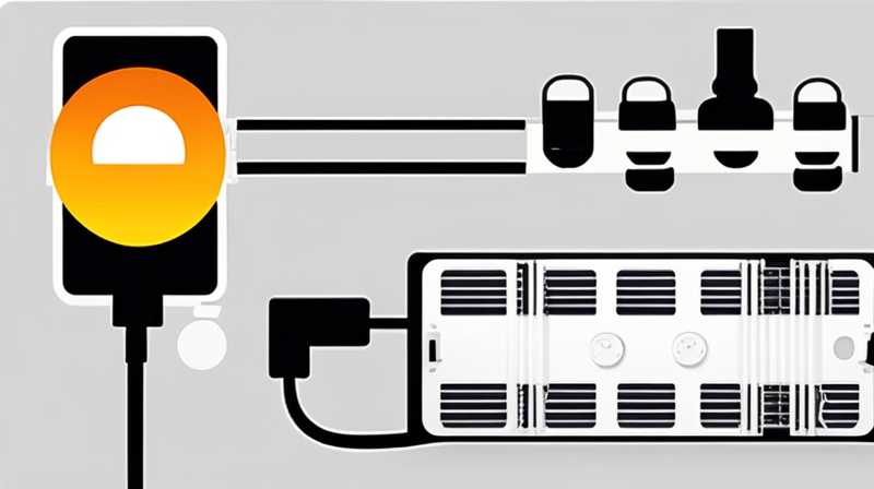 How to connect a solar panel to a three-pin plug