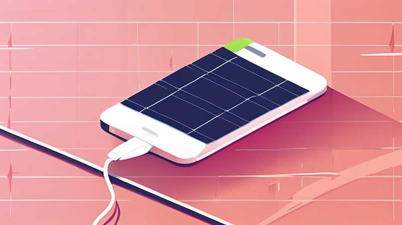 What kind of mobile phone can be charged with solar panels