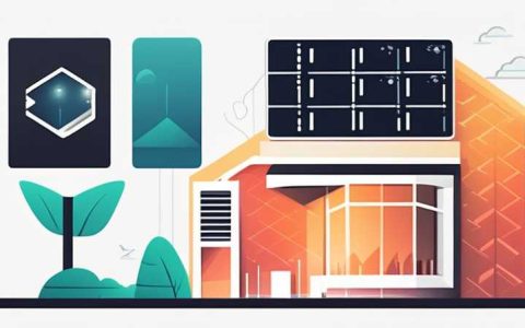 How to install solar energy in a two-story building