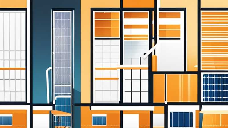 How to make solar panels on construction site