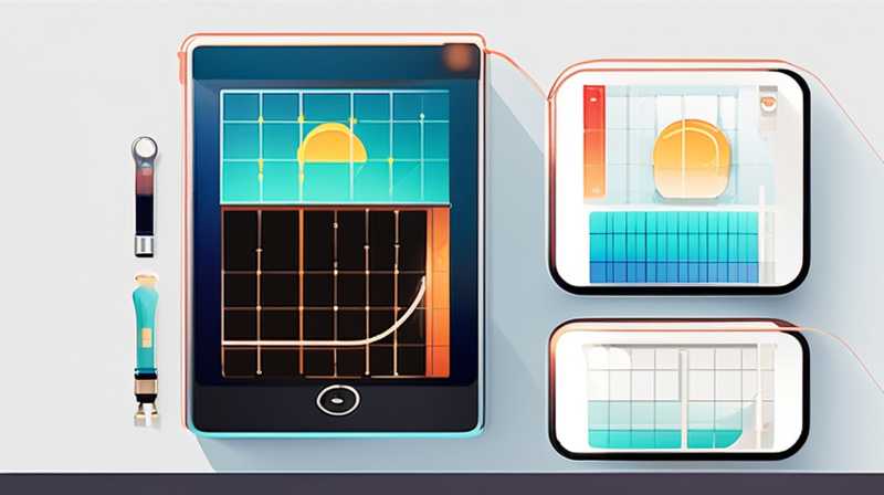 How to measure the light intensity of solar cells