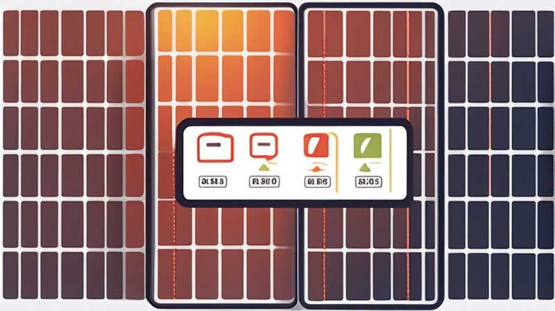 How to measure voltage of solar panels