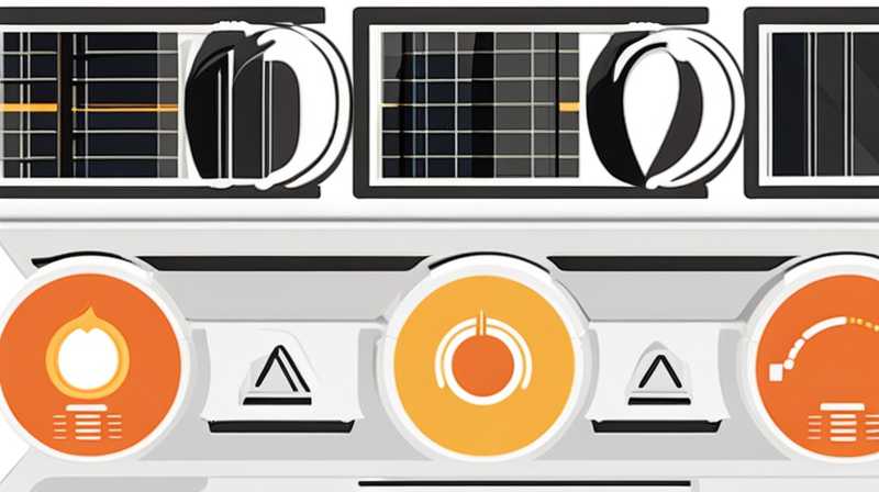 How to connect a semi-automatic solar meter