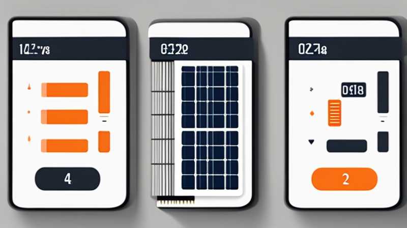 What is the frequency of the solar calculator in HZ?