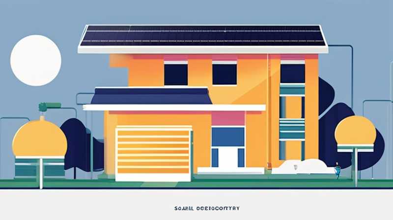 How to decorate the newly purchased solar panels