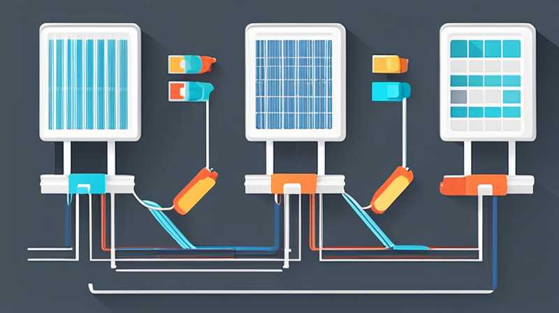 How many volts does a 72-piece solar string have?