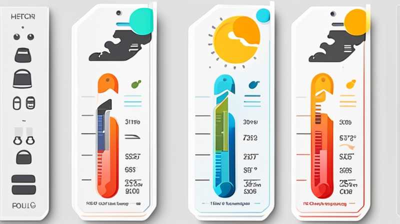 How much does a solar thermometer usually cost?