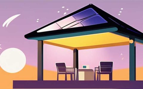 How to install solar lights in the gazebo?