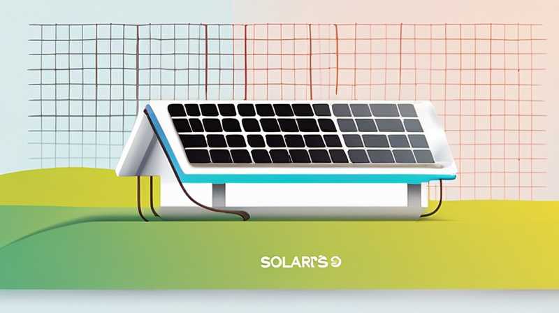 What should I pay attention to when connecting solar power to the grid?