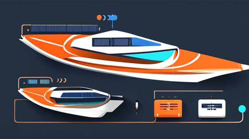 How many watts does a 24v solar boat use