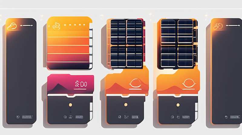 How much is the size of solar cell