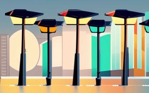 How many volts is the solar street light head