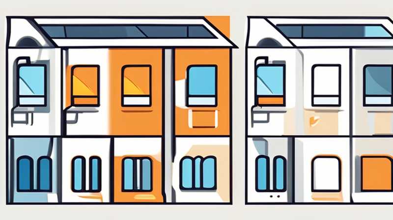 How many watts does the solar light at home have?