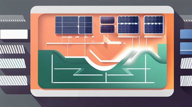 How to make the void solar panel generate electricity