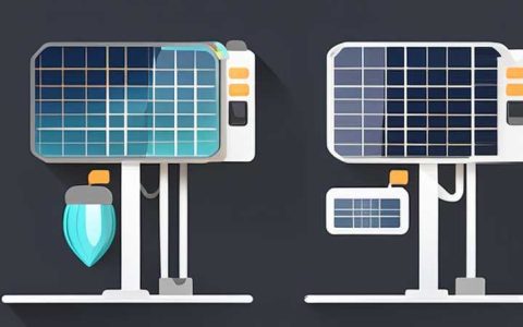 How much is the power of the solar panels monitored?