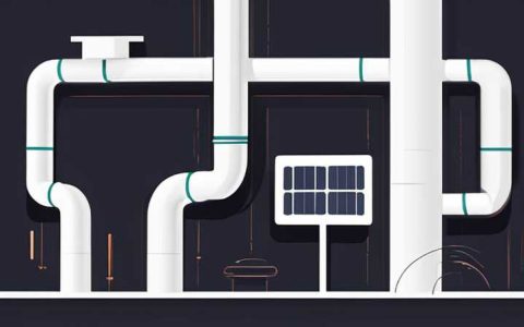 How to install solar pipes in the wall