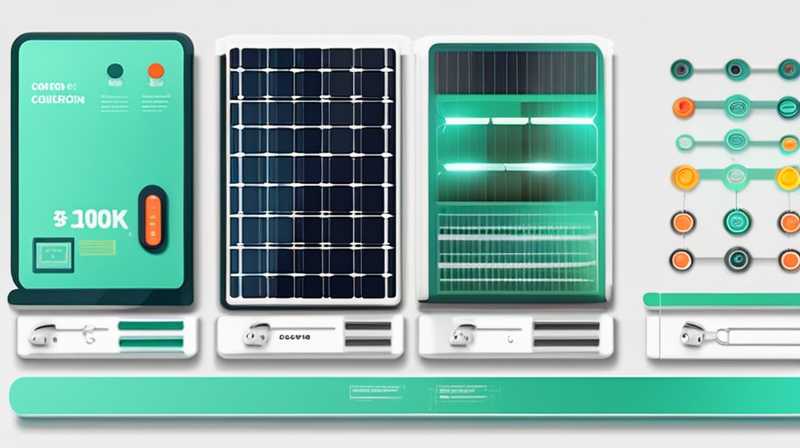 How many volts is the DC of 10KW solar power generation