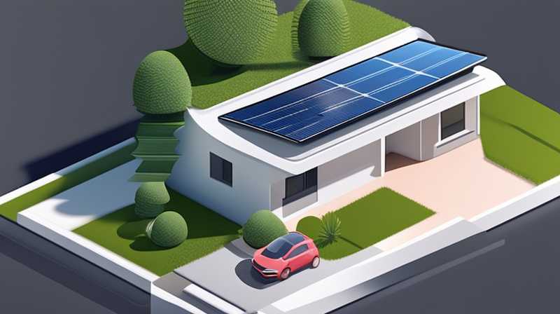 How much does solar energy cost per square meter for a villa?